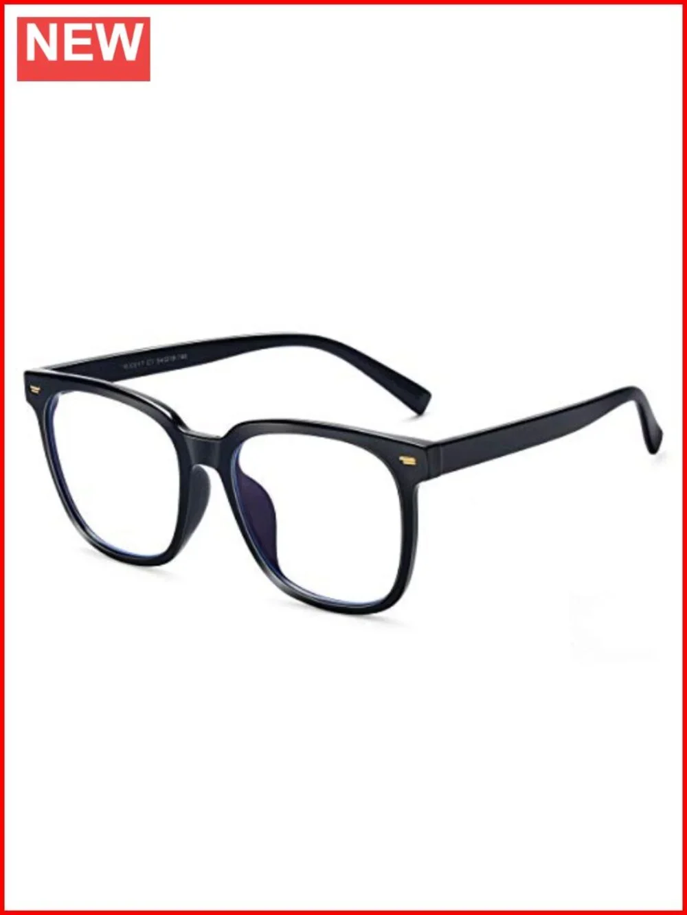 Oversized Square Blue Light Blocking Glasses Anti Glare Computer TR90